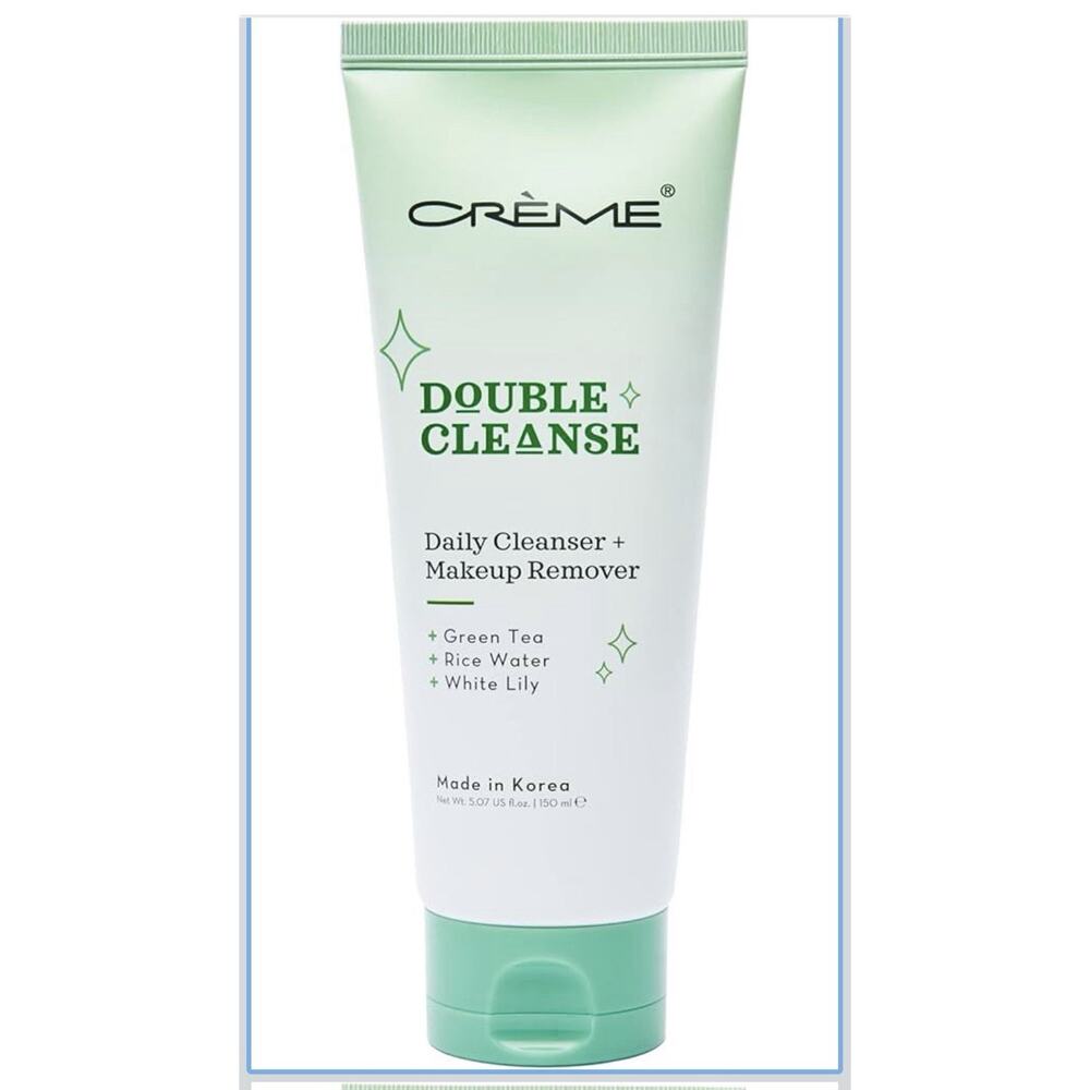 The Crème Shop Korean Skincare Double Cleanse daily cleanser / makeup remover